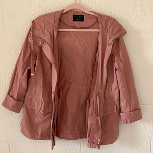 Dusty Pink Anorak Jacket